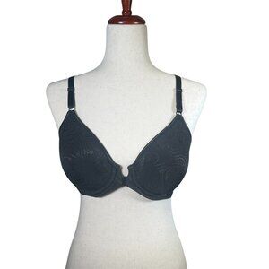 Bali Comfort Revolution Front-Close Shaping Underwire Bra 36B Black Style 3P66
